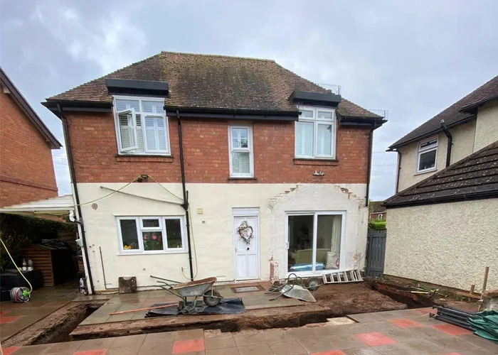 Oak structures to new roof